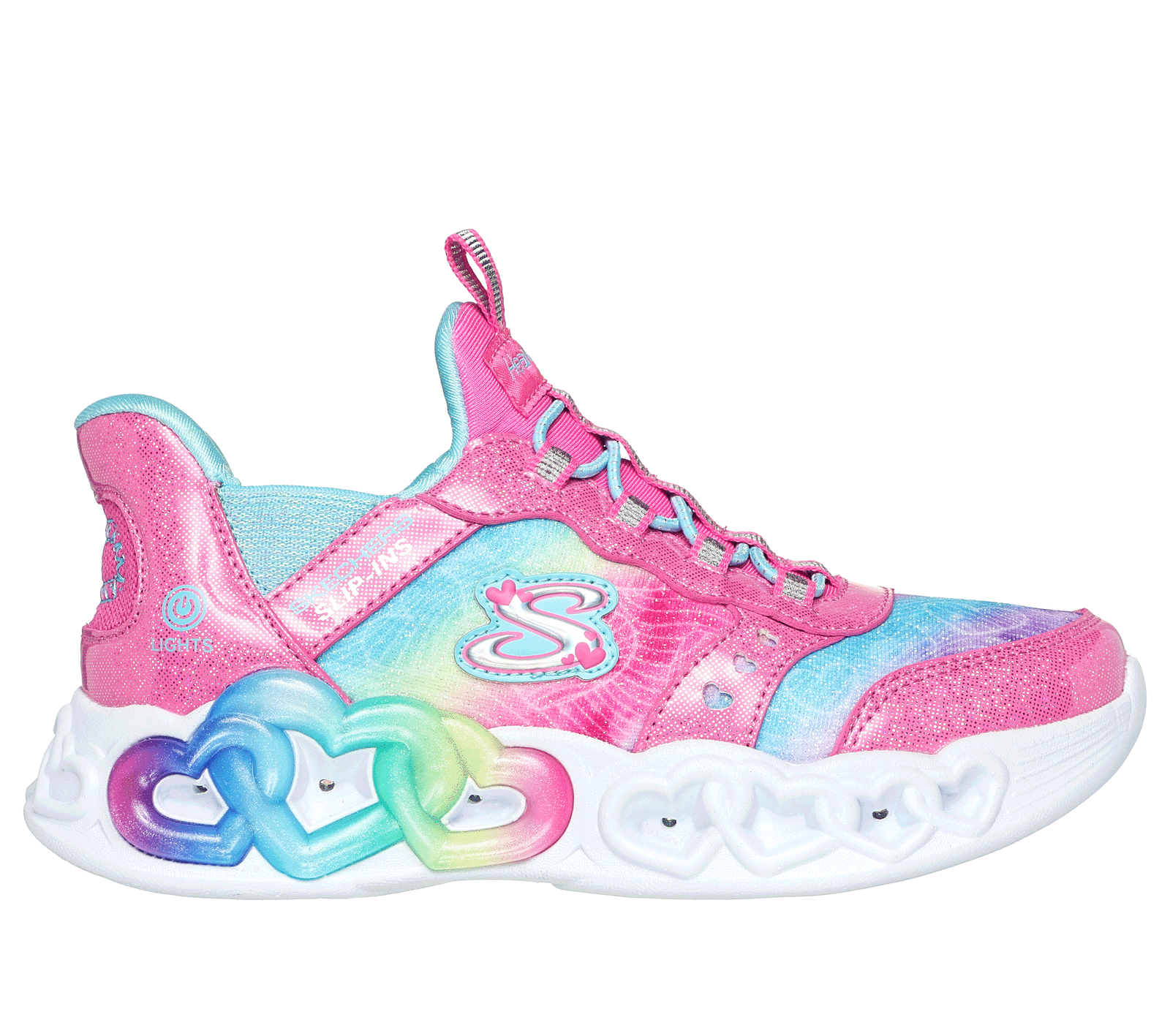 Skechers Girls Shoes Skechers Light Up Heart Shoes Skechers Girls