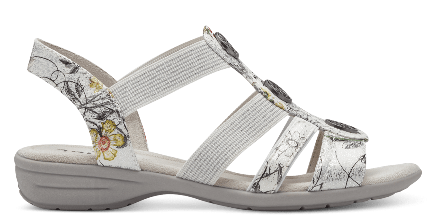 Jana Femme Sandales Plates 8-28165-42 - Confort Et Style Décontracté
