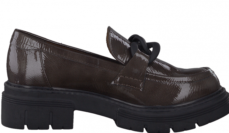 Marco Tozzi Ladies  Slip On Chunky Loafer Shoe 24705 29 378