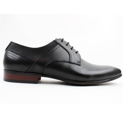 Morgan & Co Men's Black Laced Shoe MGN1100