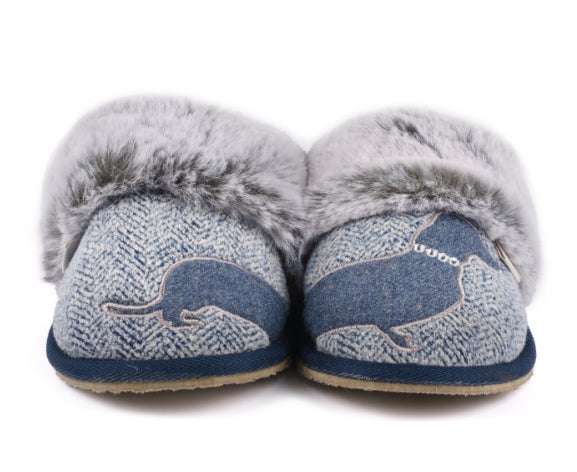 Lazy Dogz Ladies Dasher Mule Slipper KLD417 – Finn Footwear