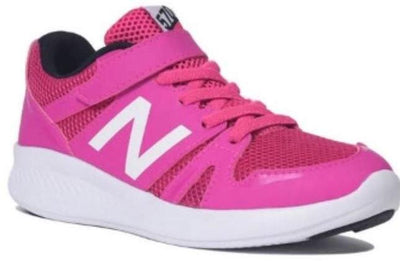 New Balance Girls Pink Velcro Trainer YT570 - Finn Footwear