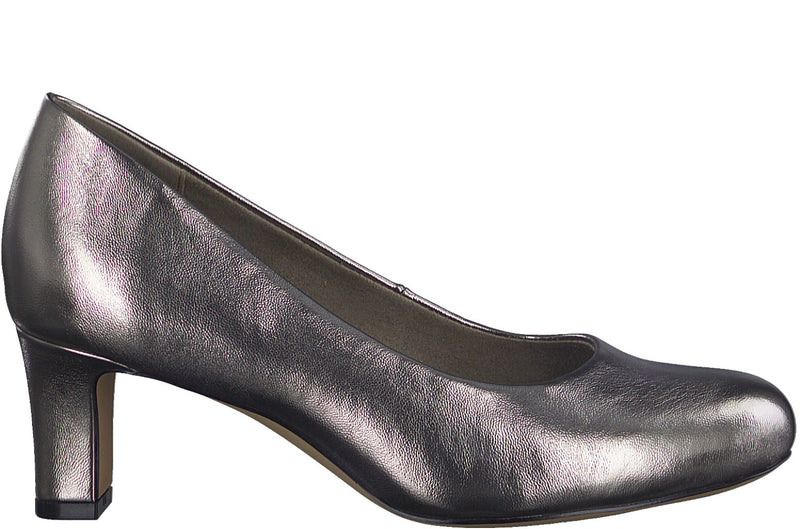 Jana Ladies Low Heel Court Shoe 22472-41 915