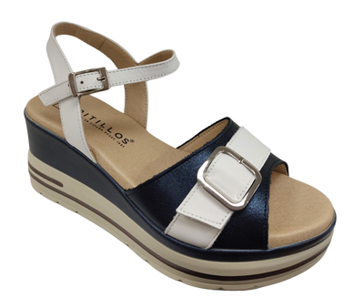 Pitillos Ladies High Wedge Sandal 2852