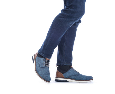 Rieker Men's Slip On Laced Casual Shoe 14450-14