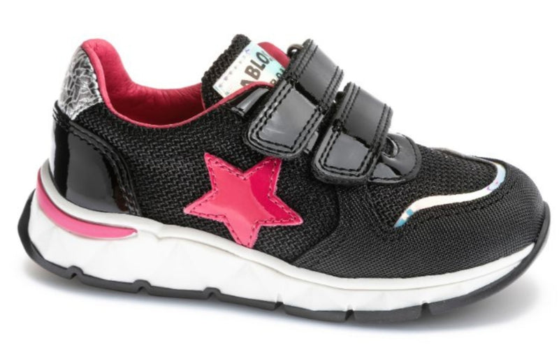 Pablosky Cruz Girls Double Velcro Trainer 299419