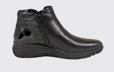 Dubarry Jay Ladies Low Wedge Ankle Boot 1732-01