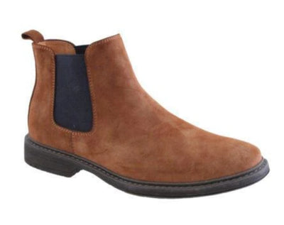 Goor Men's Tan Chelsea Pull On Ankle Boot GOOR-194