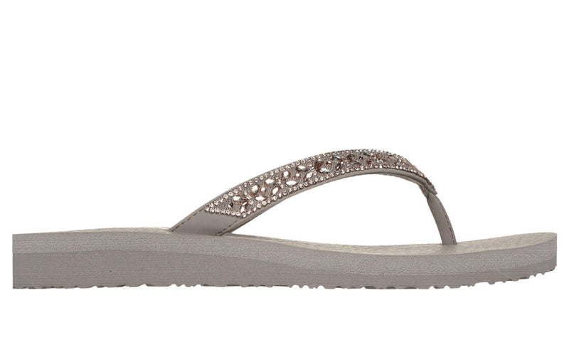 Skechers Ladies Meditation Butterfly Garden Slip On Sandal 119660