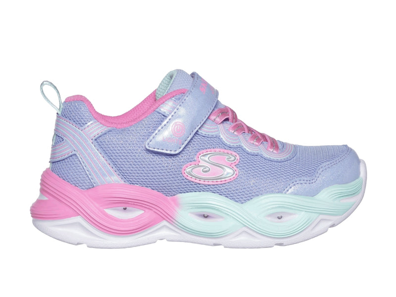 Skechers Twisty Glow Girls Trainer 303717L