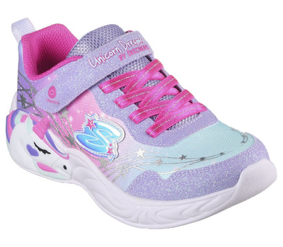 Skechers Unicorn Dreams Wishful Magic Girls Trainer 302299L