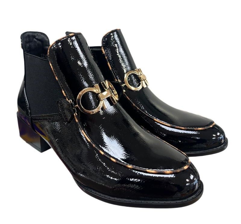 Patrizio Como Lendorf Ladies Block Heel Ankle Boot