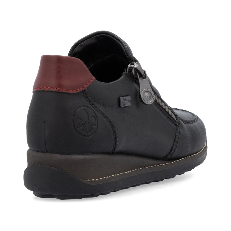 Rieker Ladies Low Wedge Slip On Shoe 44268-00