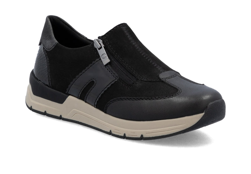 Rieker Ladies Low Wedge Shoe 58964-00