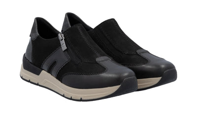 Rieker Ladies Low Wedge Shoe 58964-00