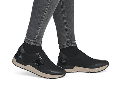 Rieker Ladies Low Wedge Shoe 58964-00