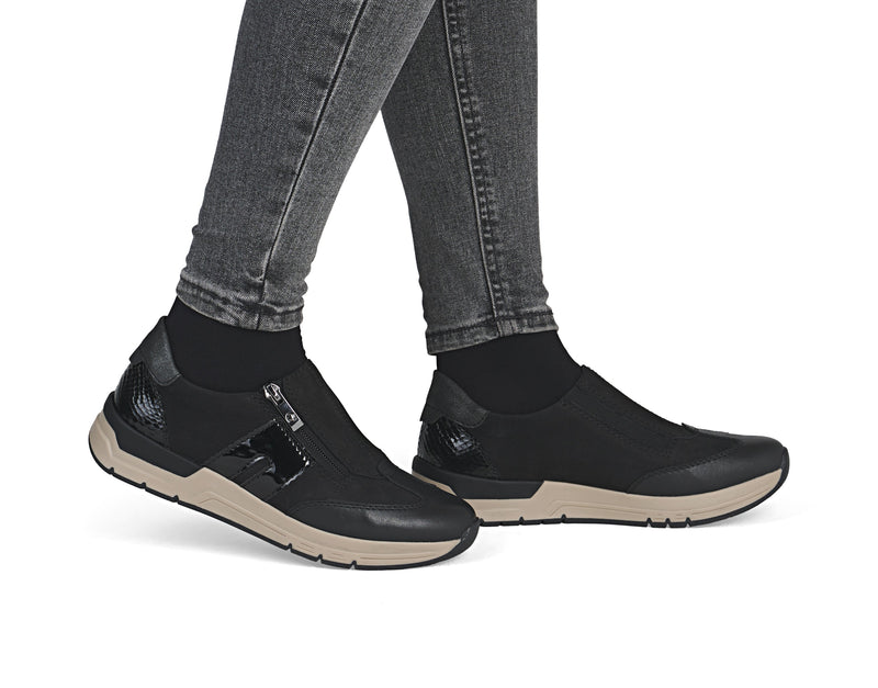 Rieker Ladies Low Wedge Shoe 58964-00