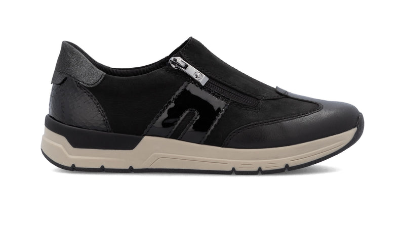 Rieker Ladies Low Wedge Shoe 58964-00