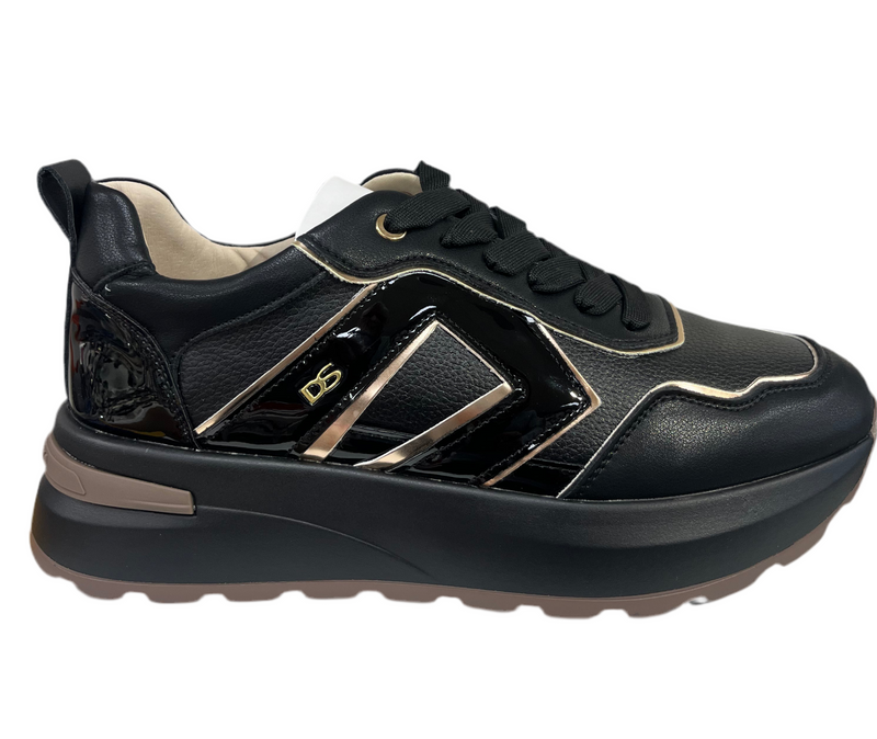 Donna Serena Ladies Platform Laced Shoe 3M5875DM
