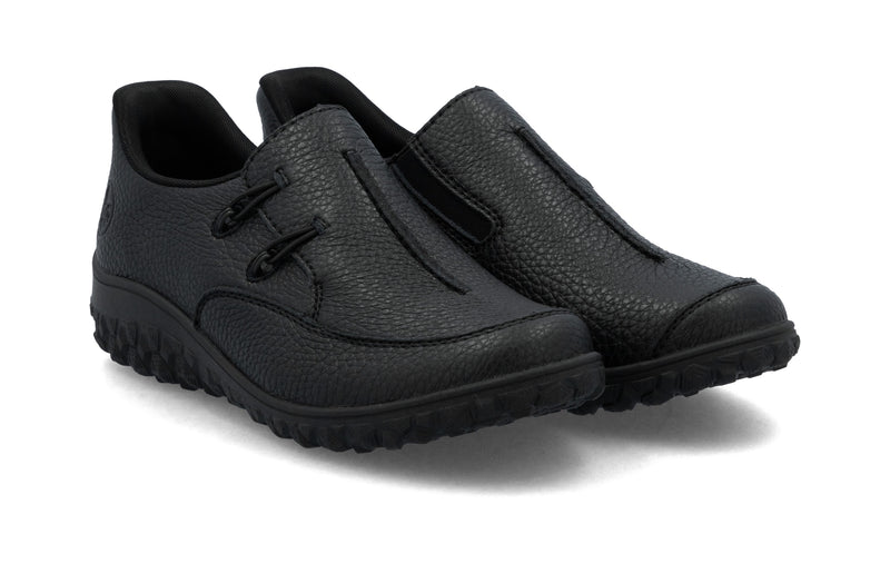 Rieker Ladies Slip On Wedge Shoe 59559-00