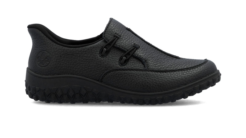 Rieker Ladies Slip On Wedge Shoe 59559-00