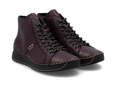 Rieker Ladies Low Wedge Ankle Boot 71510-30