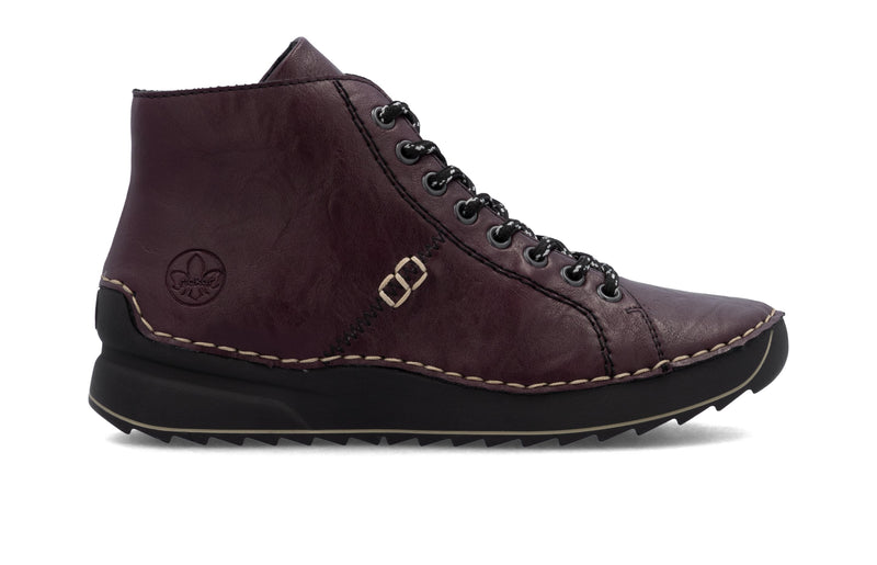 Rieker Ladies Low Wedge Ankle Boot 71510-30