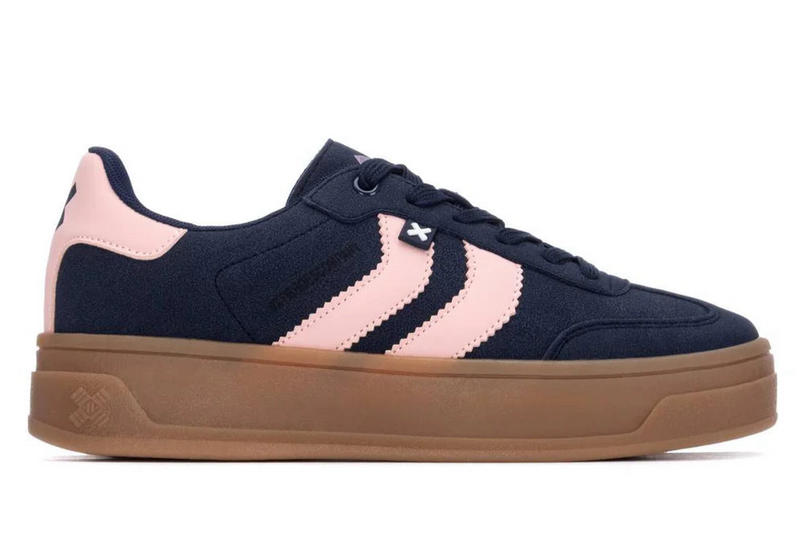 XTI Ladies Platform Laced Shoe 144586