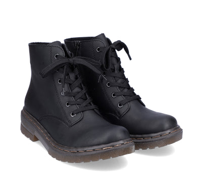Rieker Ladies Laced Doc Ankle Boot 78240-00