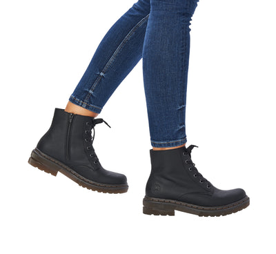 Rieker Ladies Laced Doc Ankle Boot 78240-00