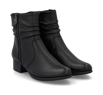 Rieker ladies Block Heel Ankle Boot 78656-00