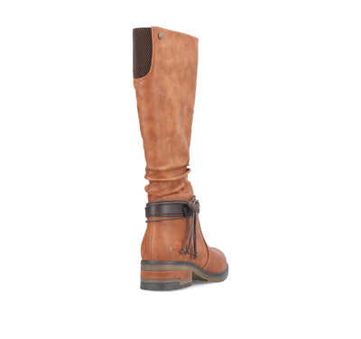 Rieker Ladies Block Heel Knee High Boot 91694-24