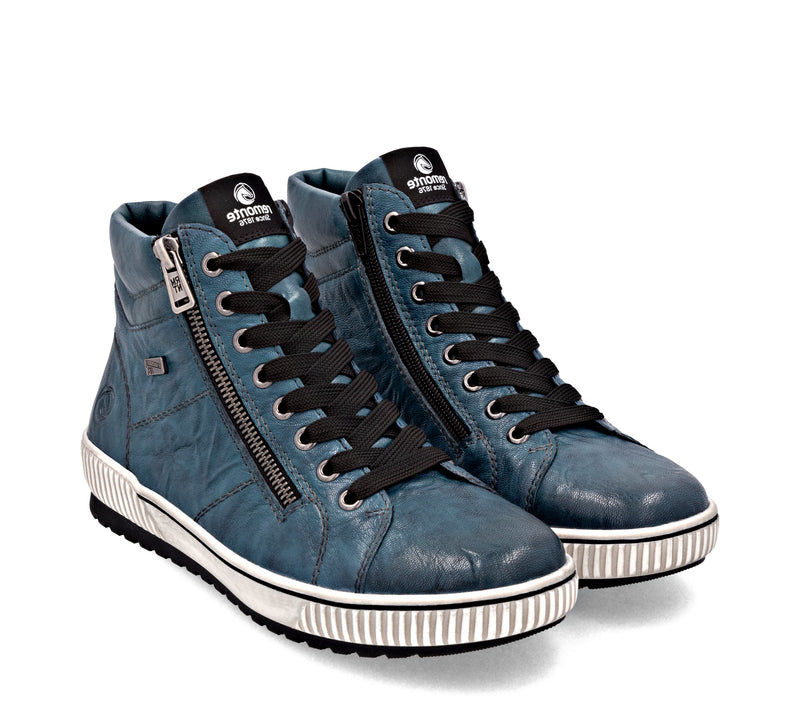 Remonte Ladies Flat Laced Ankle Boot D0772-12
