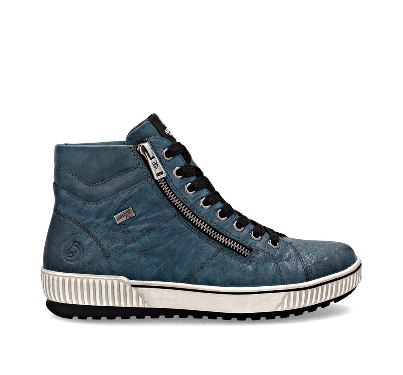 Remonte Ladies Flat Laced Ankle Boot D0772-12
