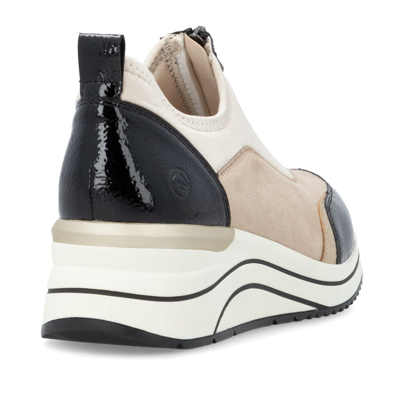 Remonte Ladies Front Zip Wedge Shoe DOT08-60