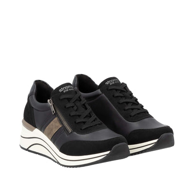 Remonte Ladies Wedge Laced Shoe DOT09-03