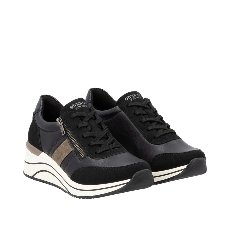 Remonte Ladies Wedge Laced Shoe DOT09-03