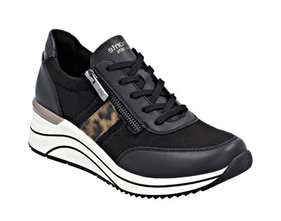 Remonte Ladies Wedge Laced Shoe DOT09-04