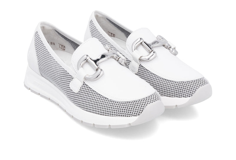 Remonte Ladies Slip On Wedge Loafer Shoe D2G02-80