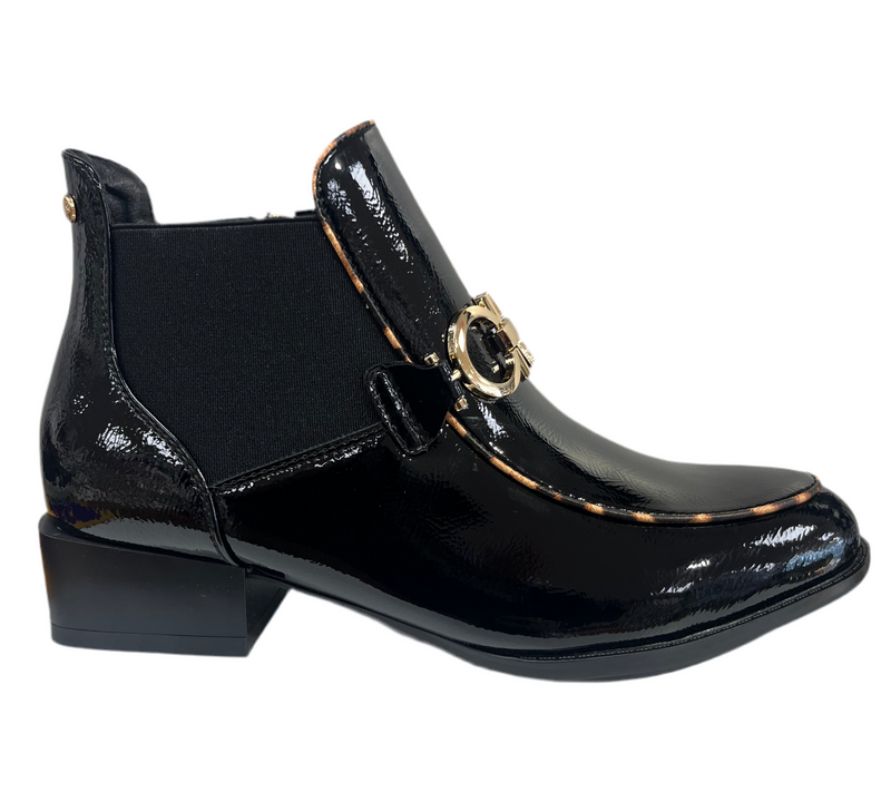 Patrizio Como Lendorf Ladies Block Heel Ankle Boot