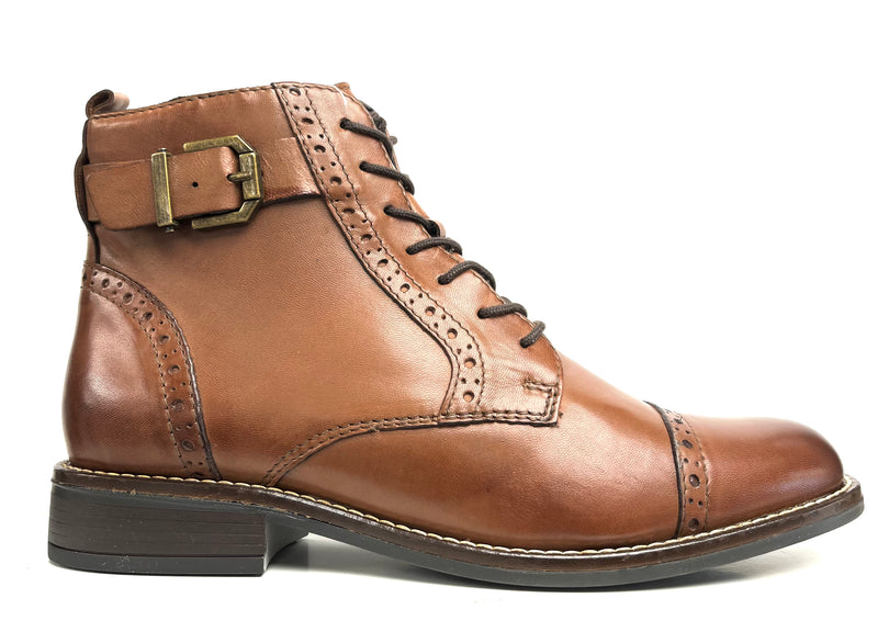 Dubarry Candie Ladies Tan Laced Ankle Boot 1871-07