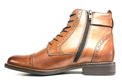Dubarry Candie Ladies Tan Laced Ankle Boot 1871-07