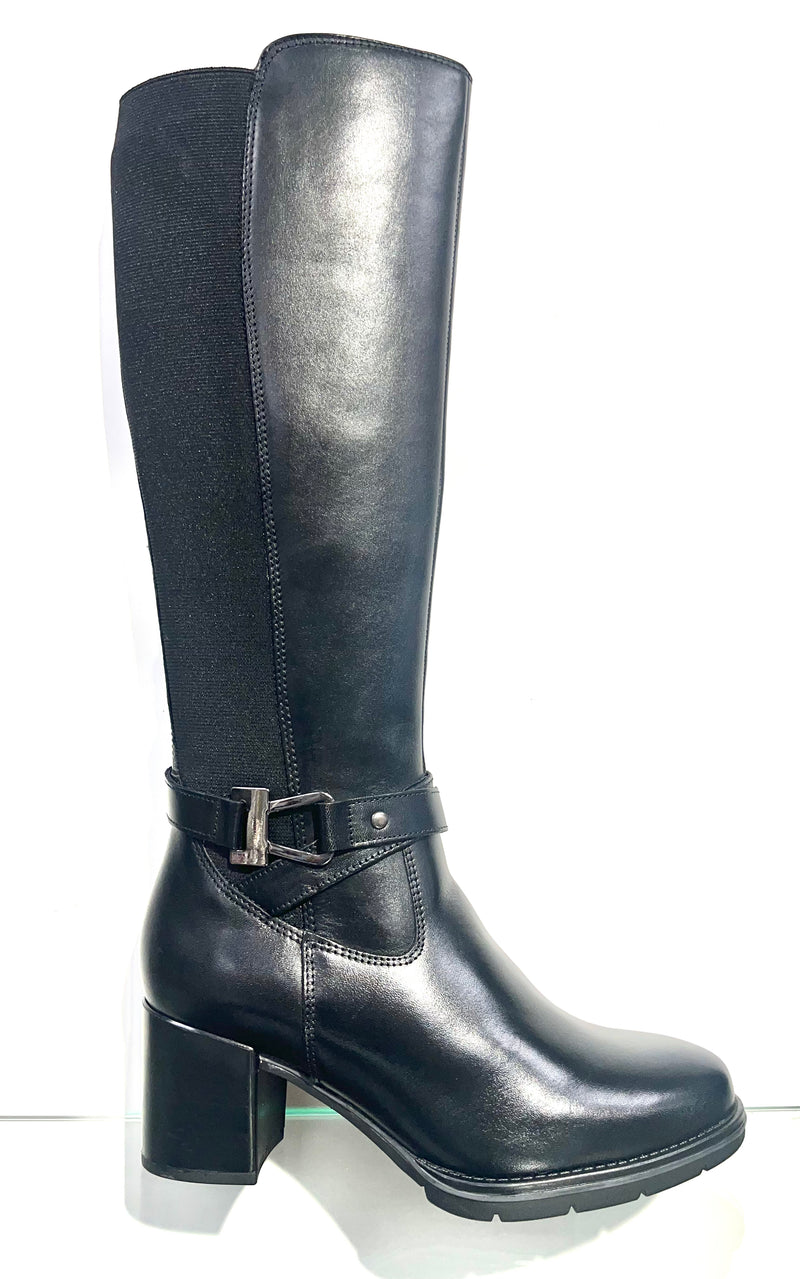 dubarry Canker ladies Black knee high boot 