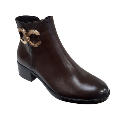 Patrizio Como Imperia Ladies Block Heel Ankle Boot