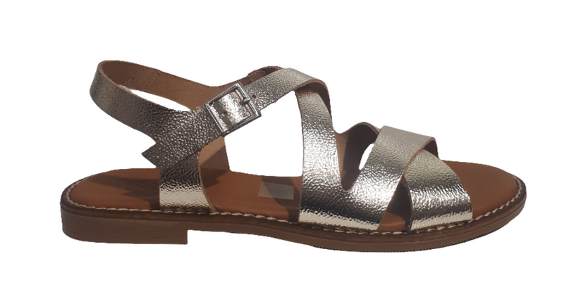 Oh My Sandals Ladies Flat Strap Sandal 5572 – Finn Footwear