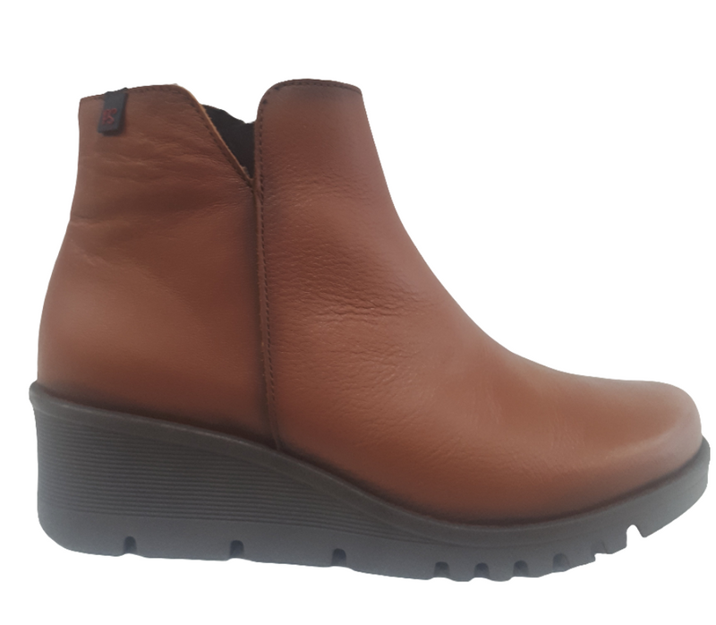 Pepe Menargues Ladies Low Wedge Ankle Boot 20870