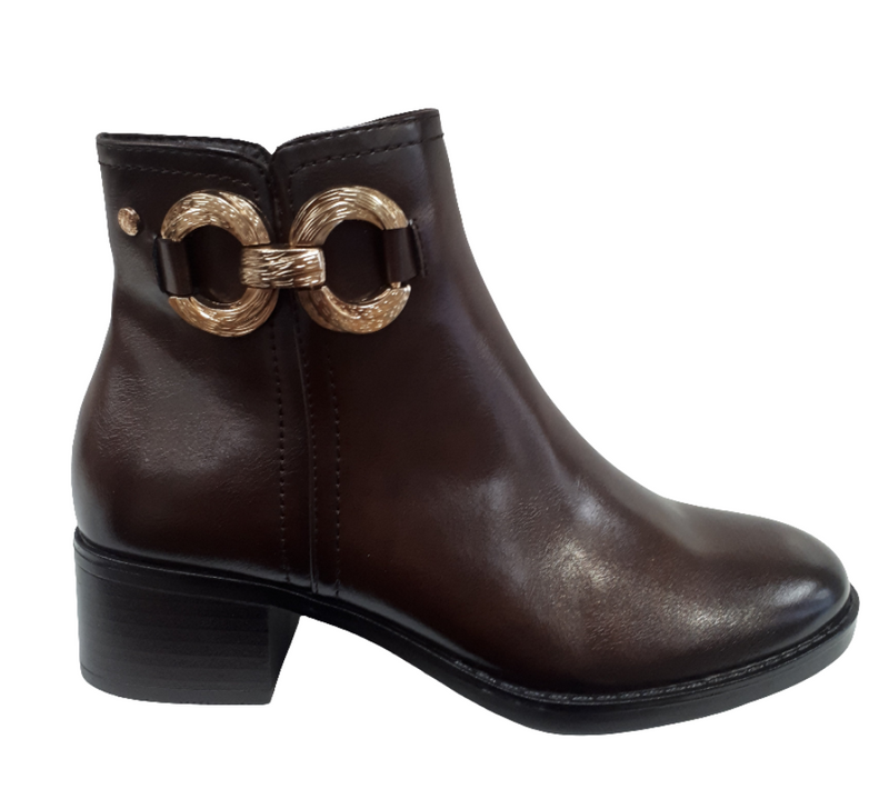 Patrizio Como Imperia Ladies Block Heel Ankle Boot