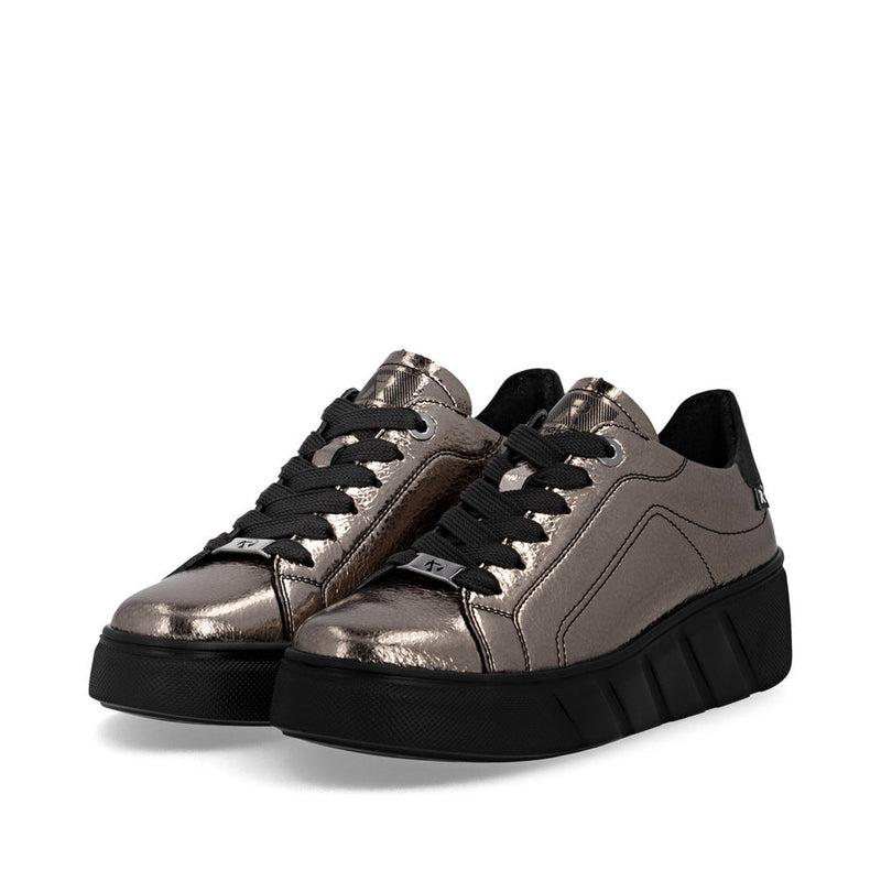 Rieker Revolution Ladies Platform Laced Shoe W2601-91