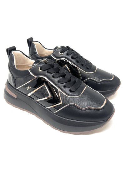 Donna Serena Ladies Platform Laced Shoe 3M5875DM