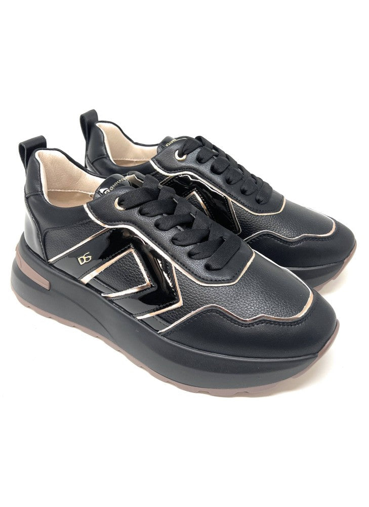 Donna Serena Ladies Platform Laced Shoe 3M5875DM